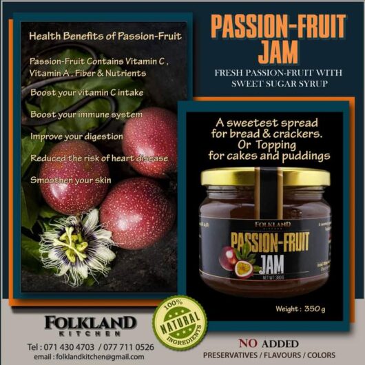 Passion Fruit Jam - Image 2